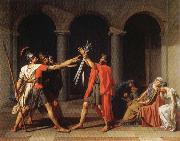 Jacques-Louis David THe Oath of the Horatii china oil painting artist